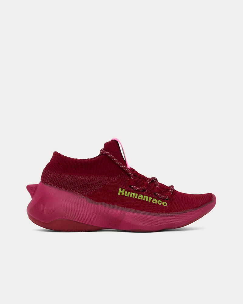 Adidas x Pharrell Williams Sichona Collegiate Burgundy Low Top Sneakers - 1