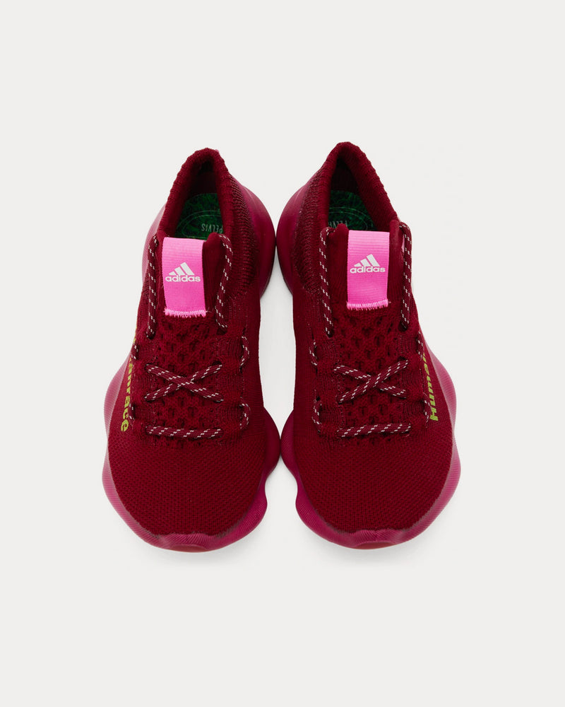 Adidas x Pharrell Williams Sichona Collegiate Burgundy Low Top Sneakers - 2