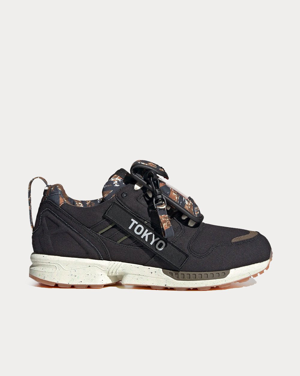 Adidas ZX 8000 Out There Core Black / Orange Low Top Sneakers - 1