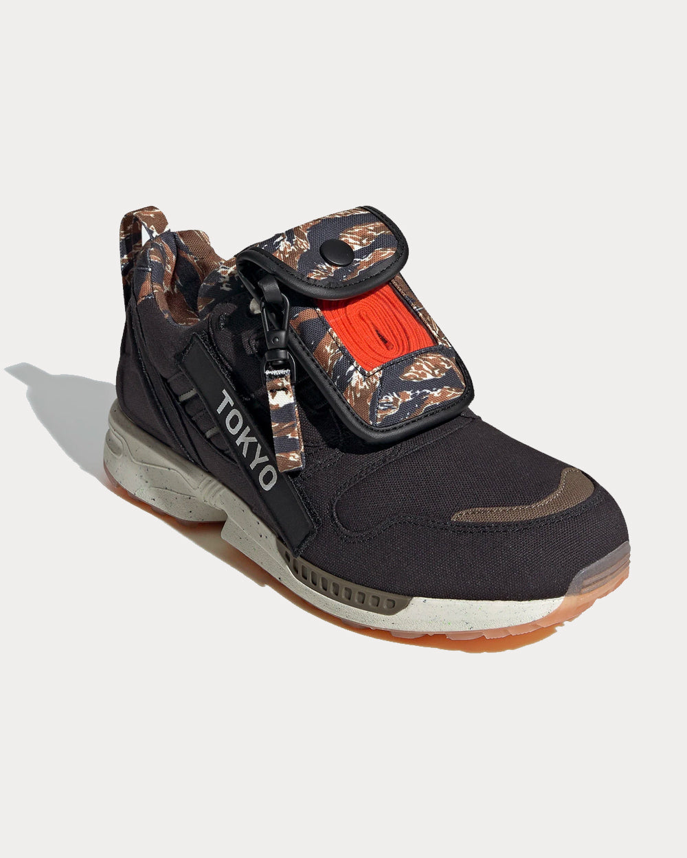 Adidas ZX 8000 Out There Core Black / Orange Low Top Sneakers - 2