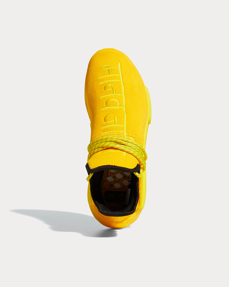 Adidas x Pharrell Williams HU NMD Bold Gold, Yellow & Black Low Top Sneakers - 3