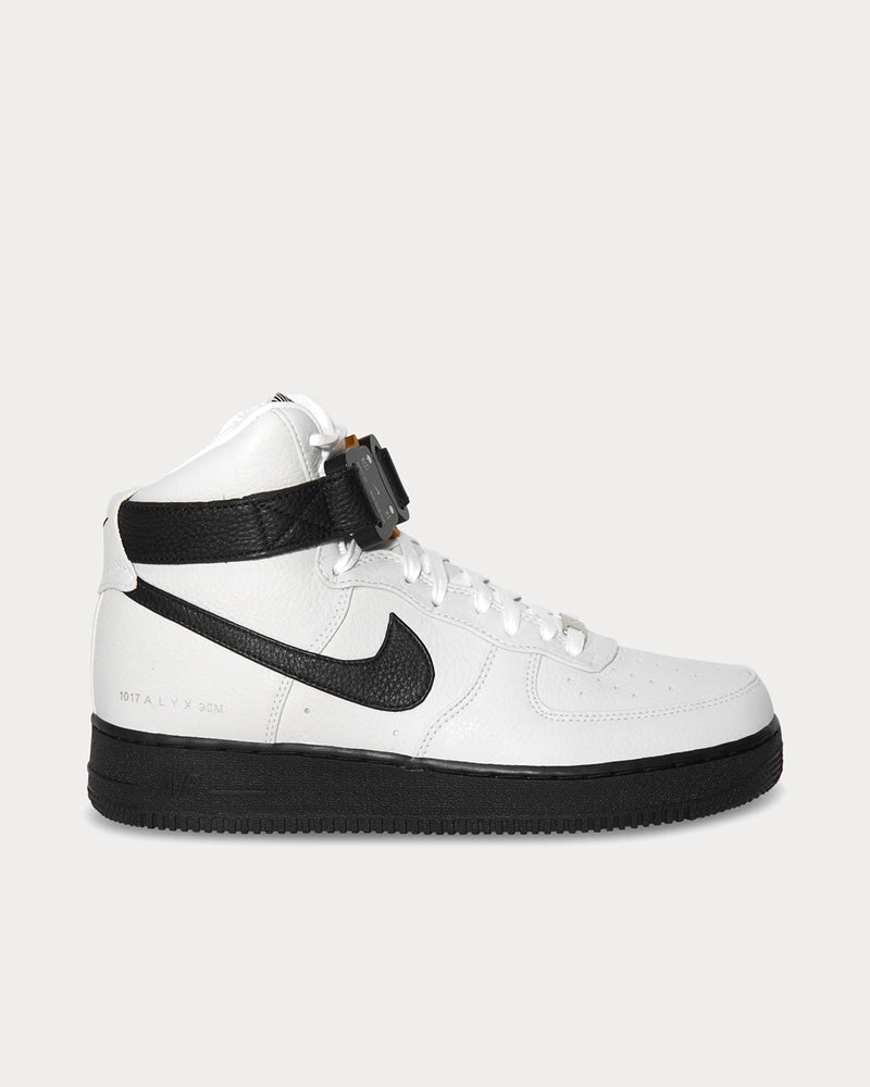 Nike x ALYX Air Force 1 White & Black High Top Sneakers - 1