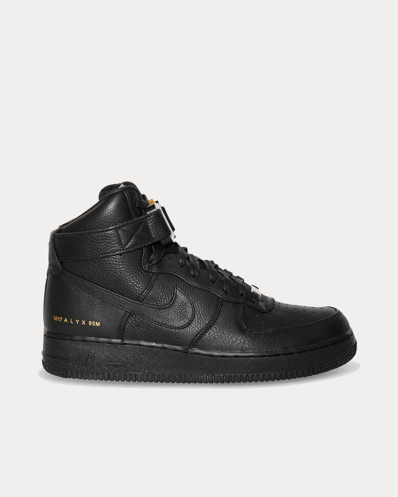 Nike x ALYX AIR FORCE 1 HI / ALYX Black High Top Sneakers - 1