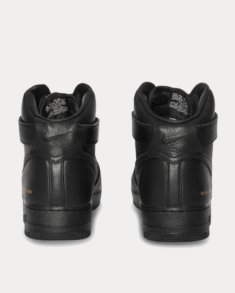 Nike x ALYX AIR FORCE 1 HI / ALYX Black High Top Sneakers - 4