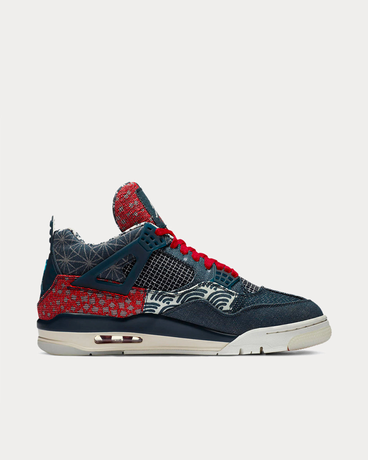 Jordan Air Jordan 4 Retro Deep Ocean Mid Top Sneakers - 1