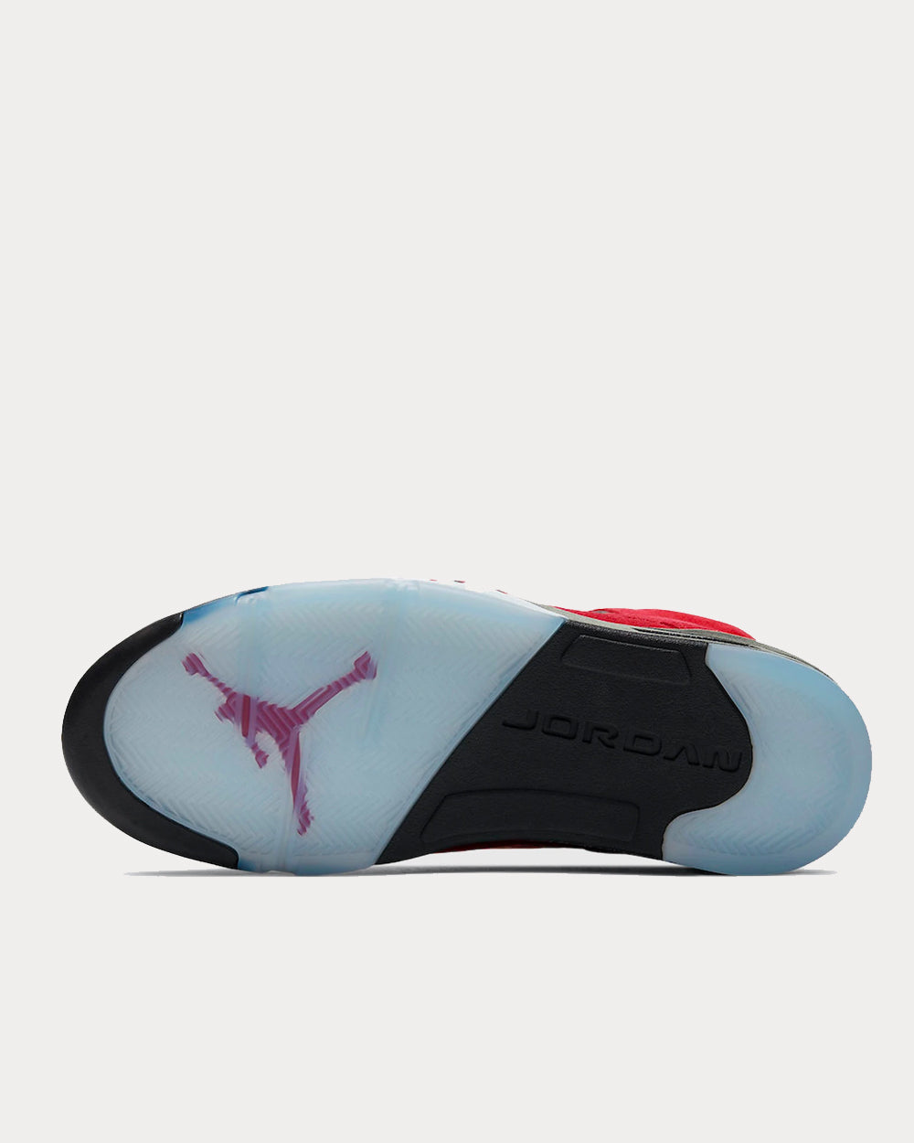 Jordan - Air Jordan 5 Retro Varsity Red / Black / White High Top Sneakers