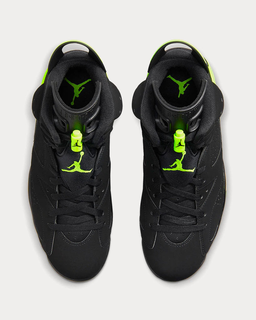 Air jordan 6 retro on sale green