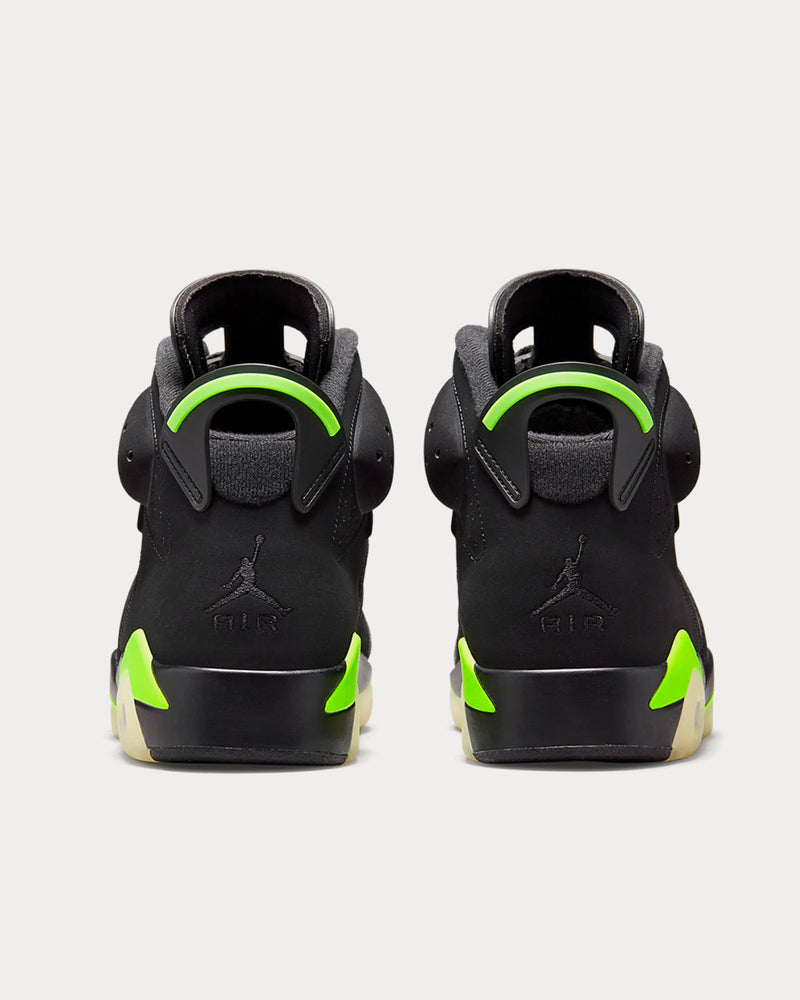 Jordan Air Jordan 6 Retro Electric Green / Black High Top Sneakers - 4