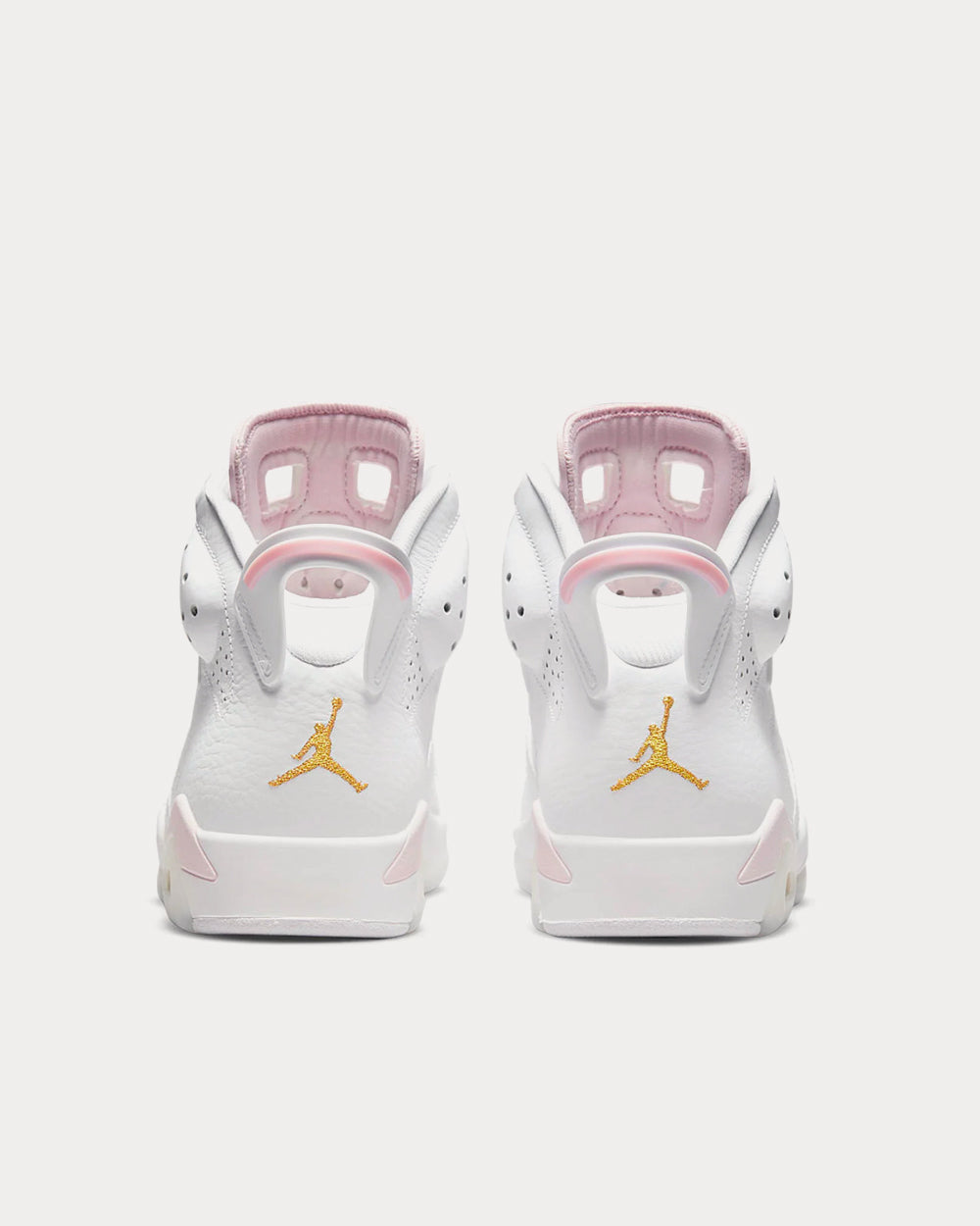 Jordan Air Jordan 6 Retro White / Gold / Sail High Top Sneakers - 4