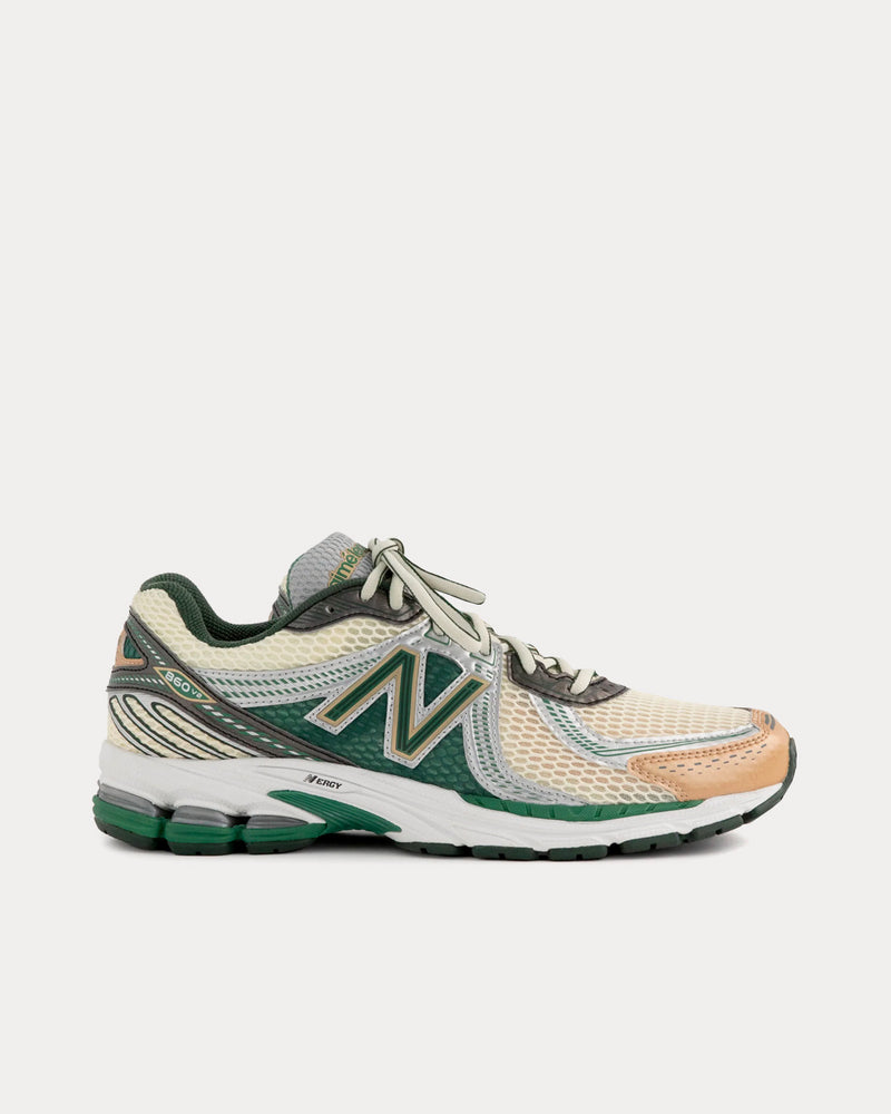 New Balance x Aime Leon Dore 860v2 Green Low Top Sneakers - 1