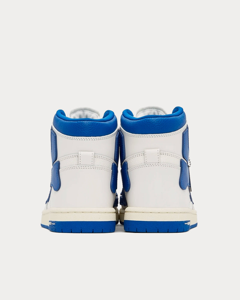 AMIRI Skel Top White / Blue High Top Sneakers - 3