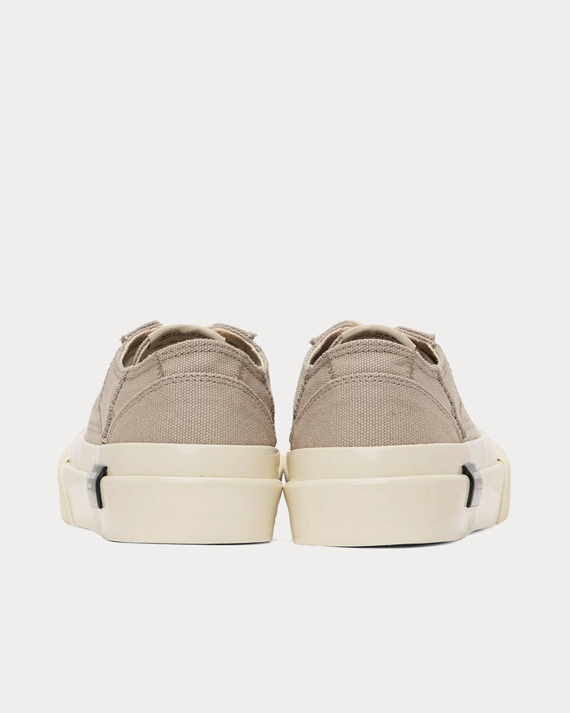 Article No. 1007 Vulcanized Taupe Low Top Sneakers - 3