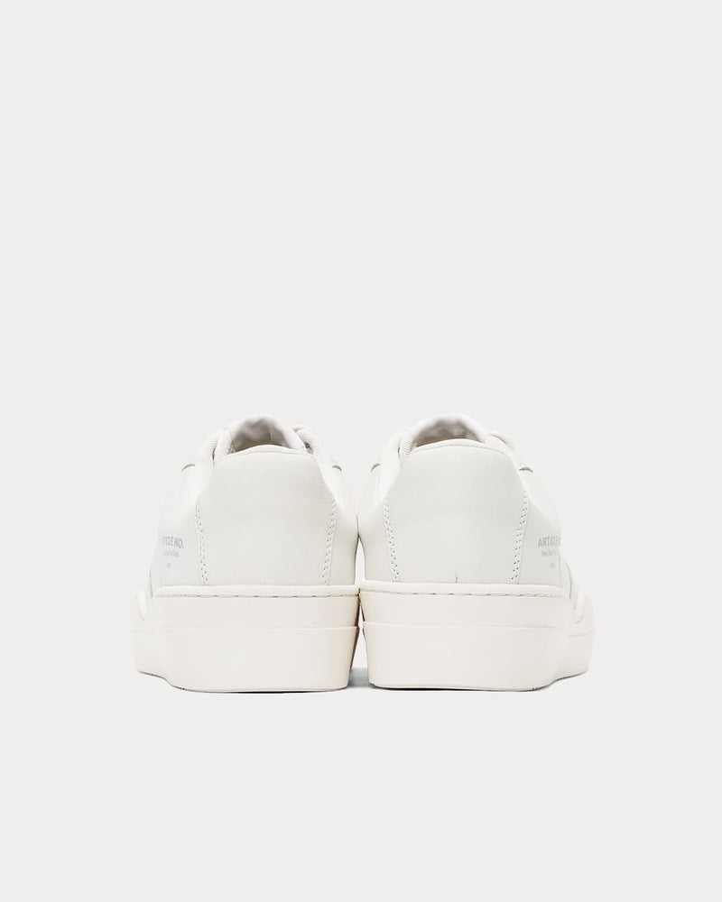 Article No. 0922 White Low Top Sneakers - 3