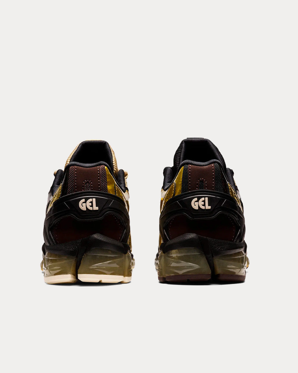 Asics x GmbH Gel-Quantum 360 6 Rich Gold / Black Coffee Low Top Sneakers - 5