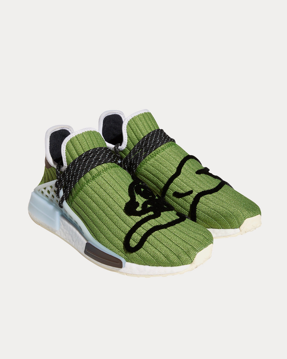 Adidas x Pharrell Williams x BBC HU NMD Green Slip On Sneakers - Sneak in  Peace