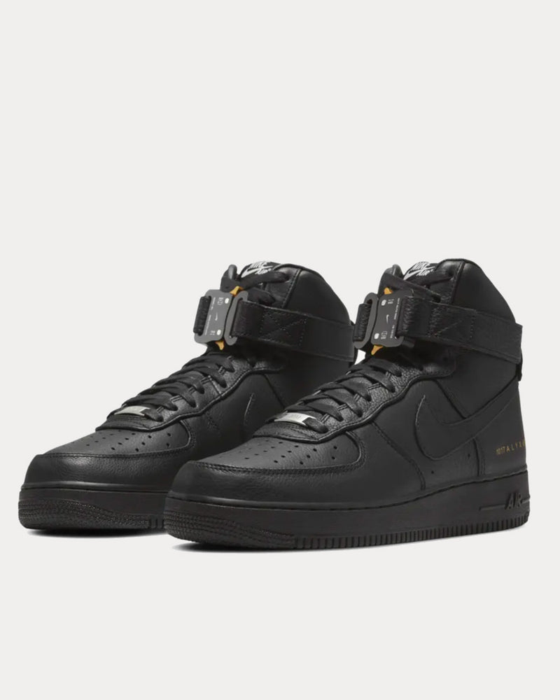 Nike x ALYX Air Force 1 Black High Top Sneakers - 4