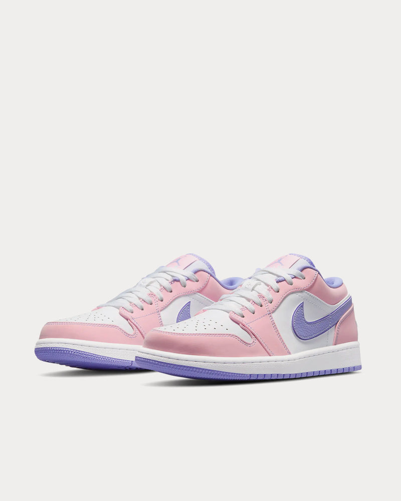 Jordan Air Jordan 1 SE Arctic Punch / White / Purple Pulse Low Top Sneakers - 3