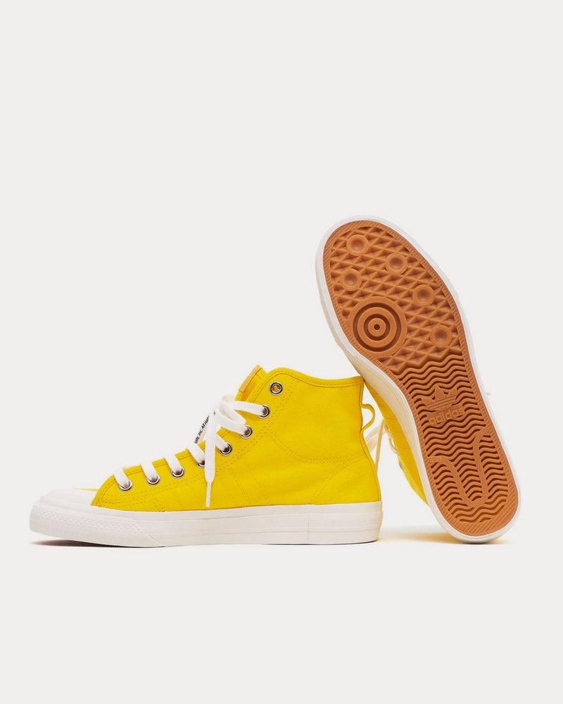 Adidas x Alife Nizza Yellow High Top Sneakers - 4