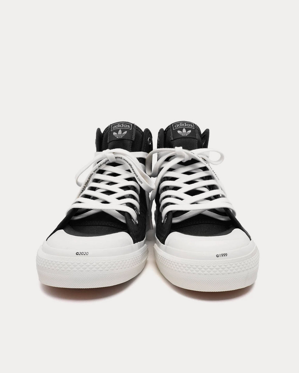 Adidas x Alife Nizza Black High Top Sneakers Sneak in Peace