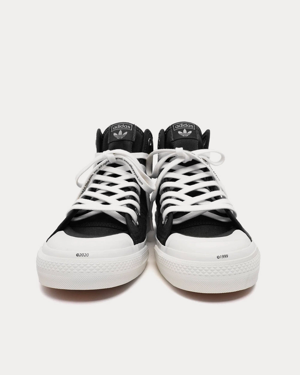 Adidas x Alife Nizza Black High Top Sneakers - 3