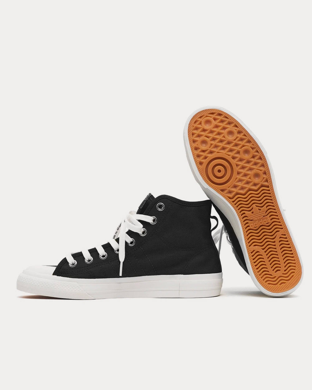 Adidas x Alife Nizza Black High Top Sneakers - 4