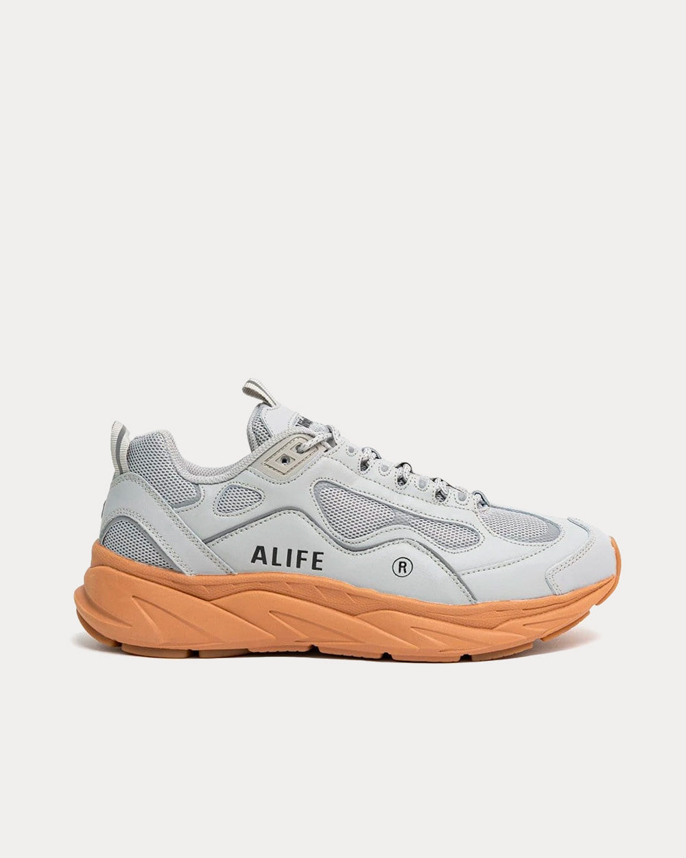 FILA x Alife in - Peace Grey Low Sneak Trigate Sneakers Top