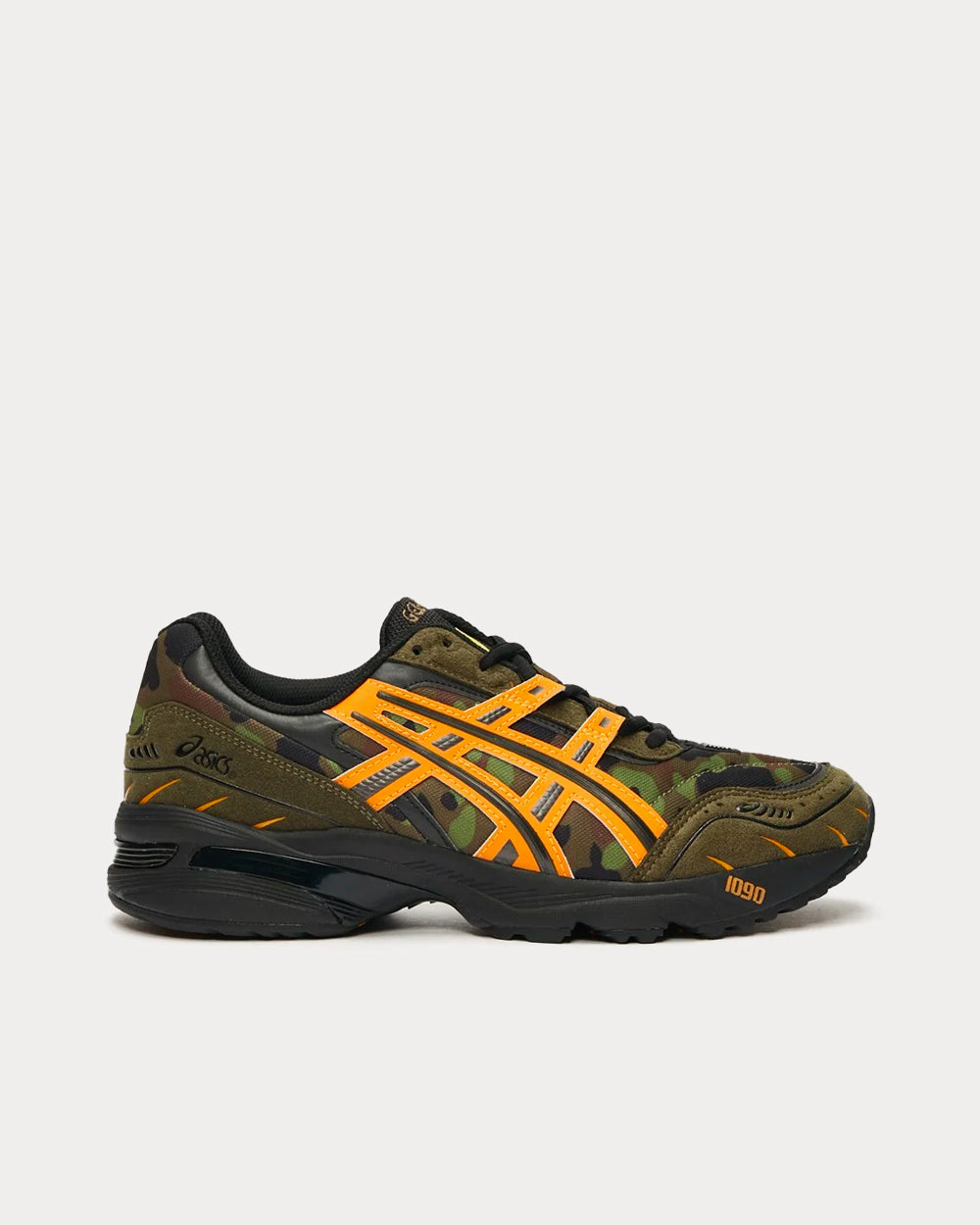 Asics GEL-1090 x Bape Aloe / Bengal Orange Low Top Sneakers - 1