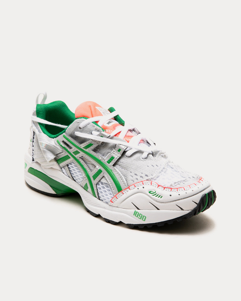 Asics x Helen Kirkum x Naked Copenhagen Gel 1090 Green / Grey / Pink Running Shoes - 2