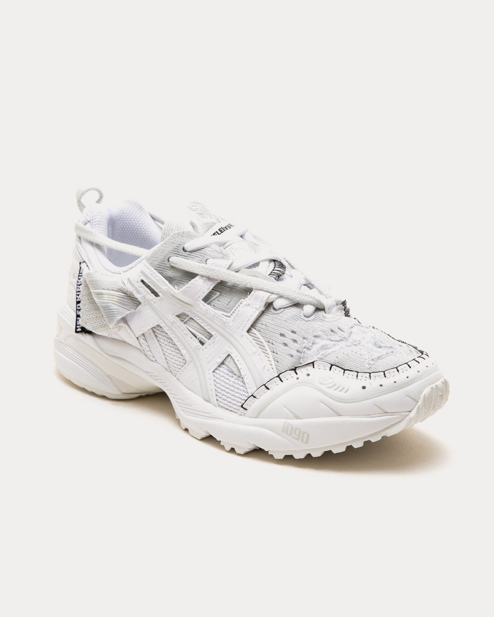 Asics x Helen Kirkum x Naked Copenhagen Gel 1090 White / Grey / Black Running Shoes - 2