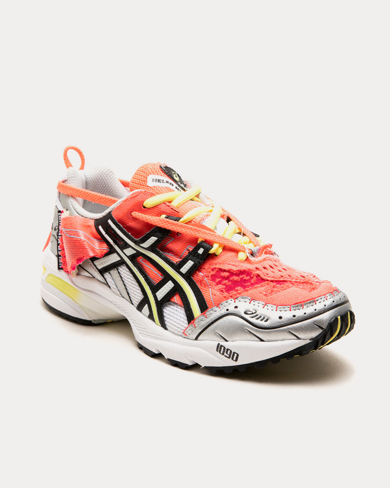 Asics x Helen Kirkum x Naked Copenhagen Gel 1090 Yellow / Pink / Black Running Shoes - 2