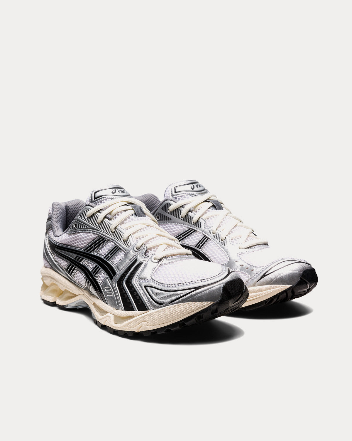 Asics x JJJJound GEL-KAYANO 14 White / Black Running Shoes - 2