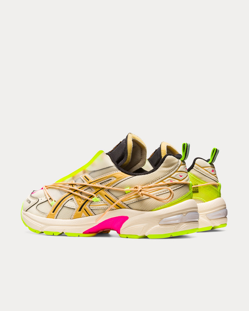 Asics x P.E Nation GEL-1130 Cream / Paper Bag Running Shoes - 3