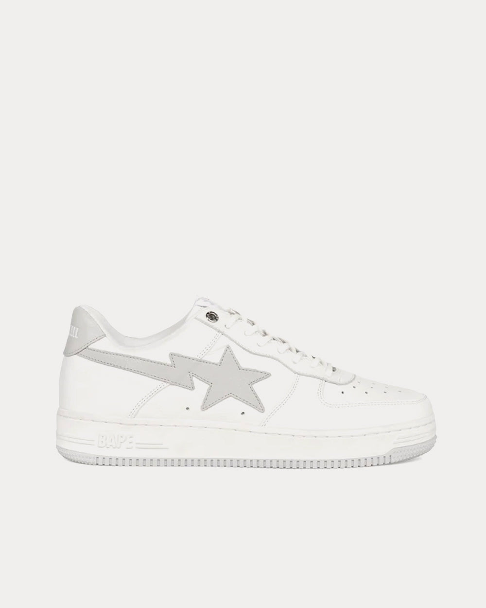 x JJJJound BAPE STA White Low Top Sneakers