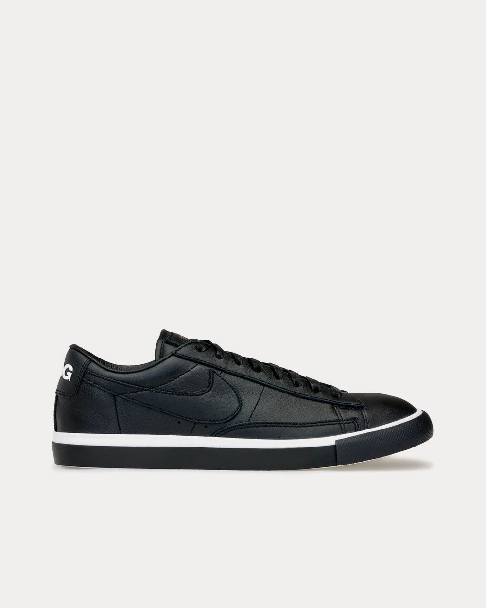 Nike x Comme des Garçons Blazer Black Low Top Sneakers - 1