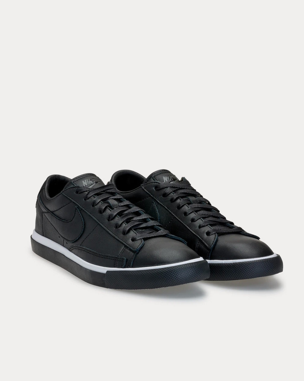 Nike x Comme des Garçons Blazer Black Low Top Sneakers - 2