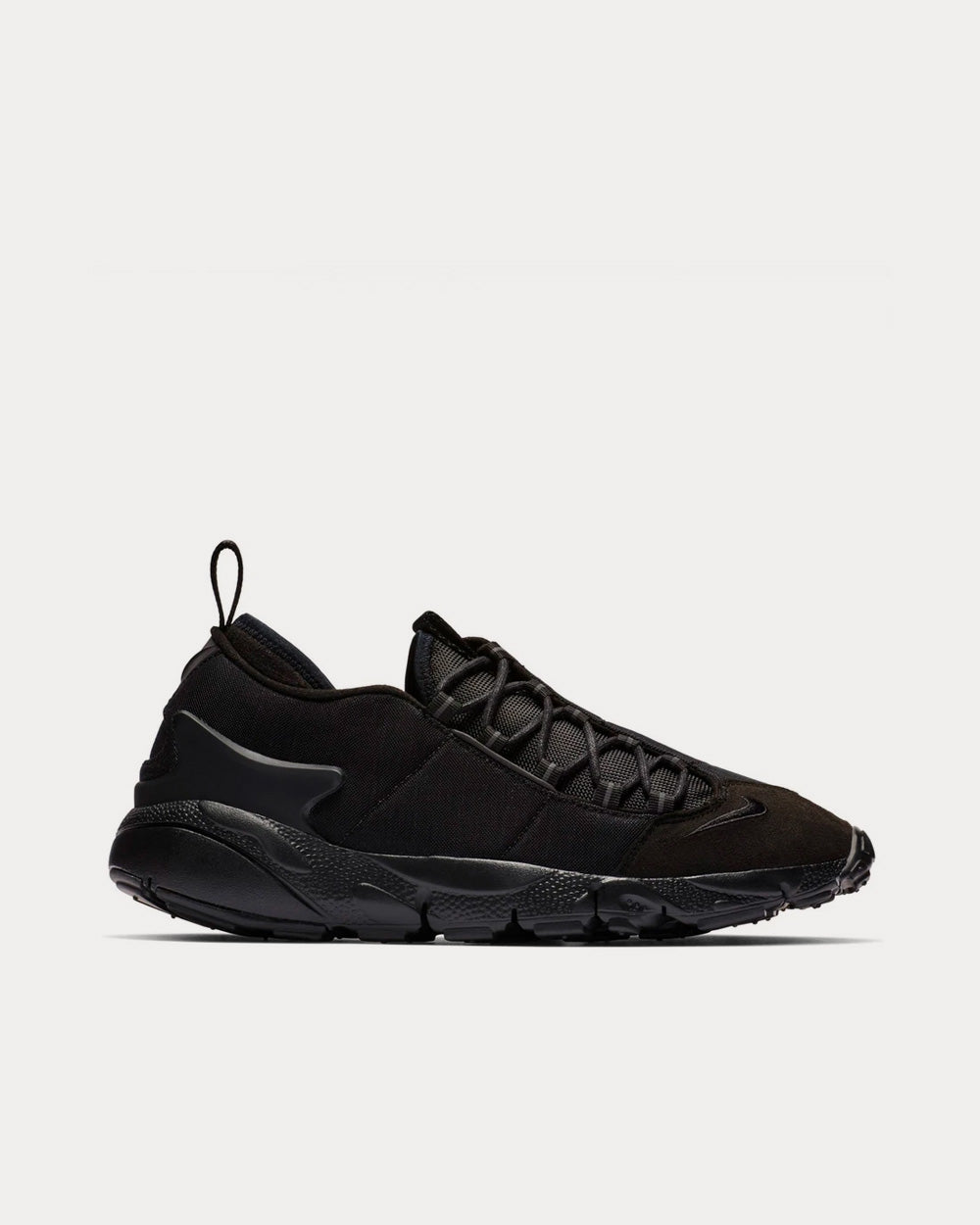 Nike x Comme des Garçons Footscape Black Low Top Sneakers - 1