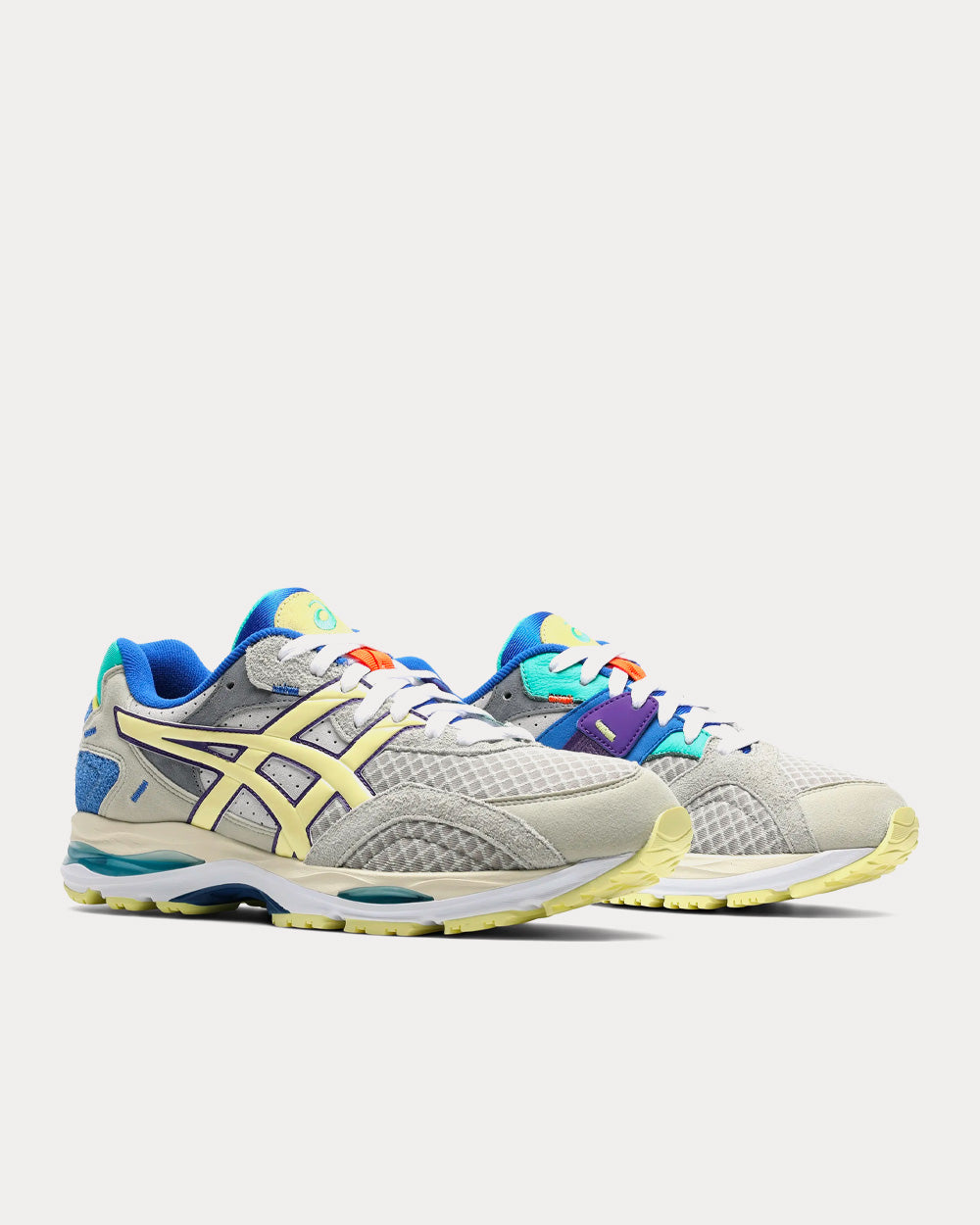 Asics x Bodega GEL-MC PLUS™ Flint Grey / Yellow Pear Low Top Sneakers - 3