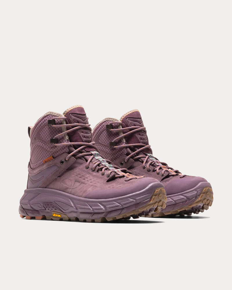 Hoka x Bodega Tor Ultra Hi Flint / Eggplant High Top Sneakers - 3