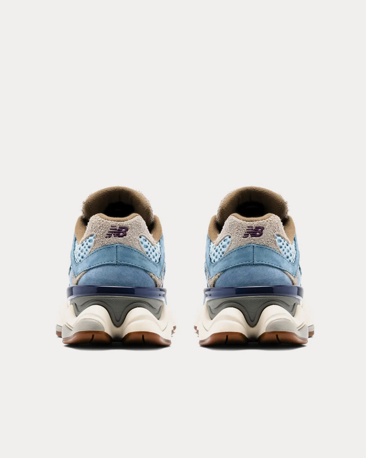 New Balance x Bodega 9060 'Age of Discovery' Blue Low Top Sneakers - 4