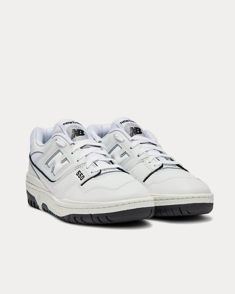 New Balance x CDG Homme BB550 White Low Top Sneakers - 3