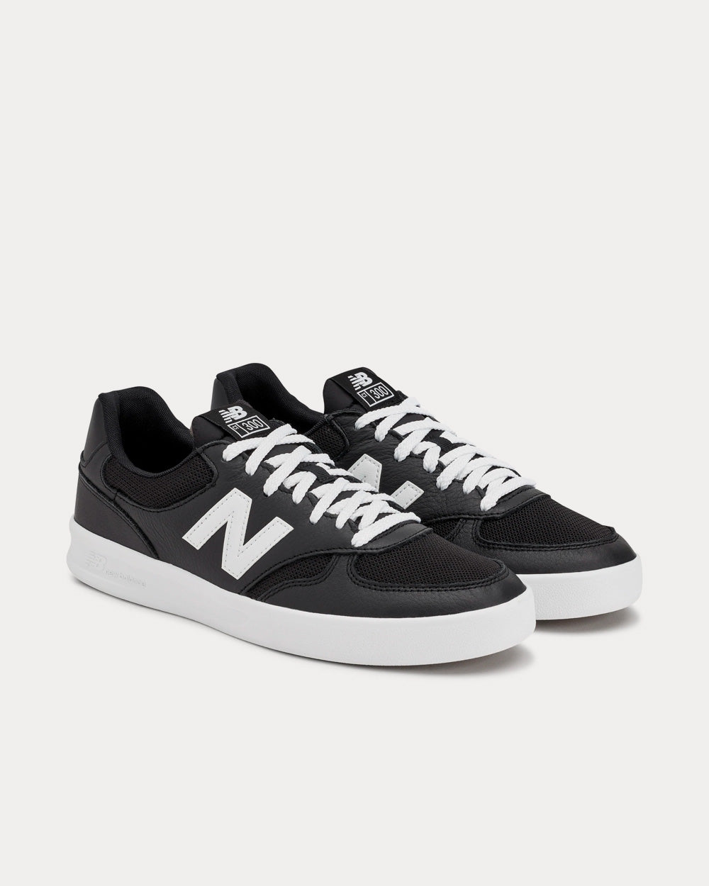 New Balance x CDG Homme CT300 Black Low Top Sneakers - 3