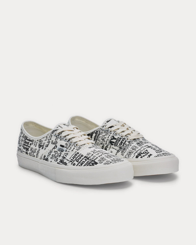 Comme des Garçons CDG x Vans UA Authentic White Low Top Sneakers - 3