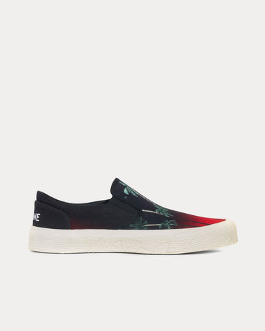 Celine Elliott 'Hawaii' Printed Canvas Slip On Sneakers