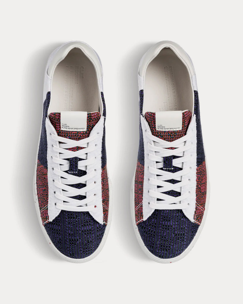 Clae x Bedwin & The Heartbreakers Bradley Venice Patchwork Low Top