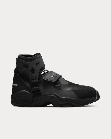 Nike x Comme des Garçons Air Carnivore Black High Top Sneakers