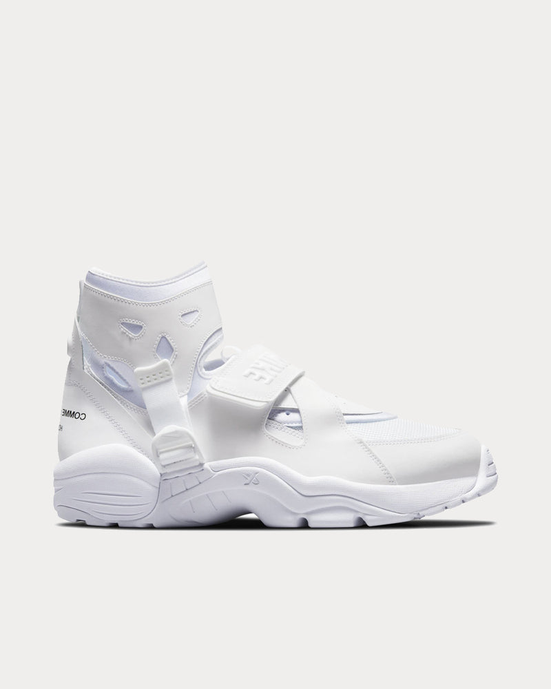 Nike x Comme des Garçons Air Carnivore White High Top Sneakers - 1