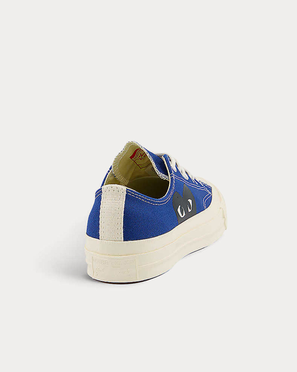 Converse x Comme des Garçons PLAY Chuck 70 Half Heart Blue Low Top Sneakers - 4