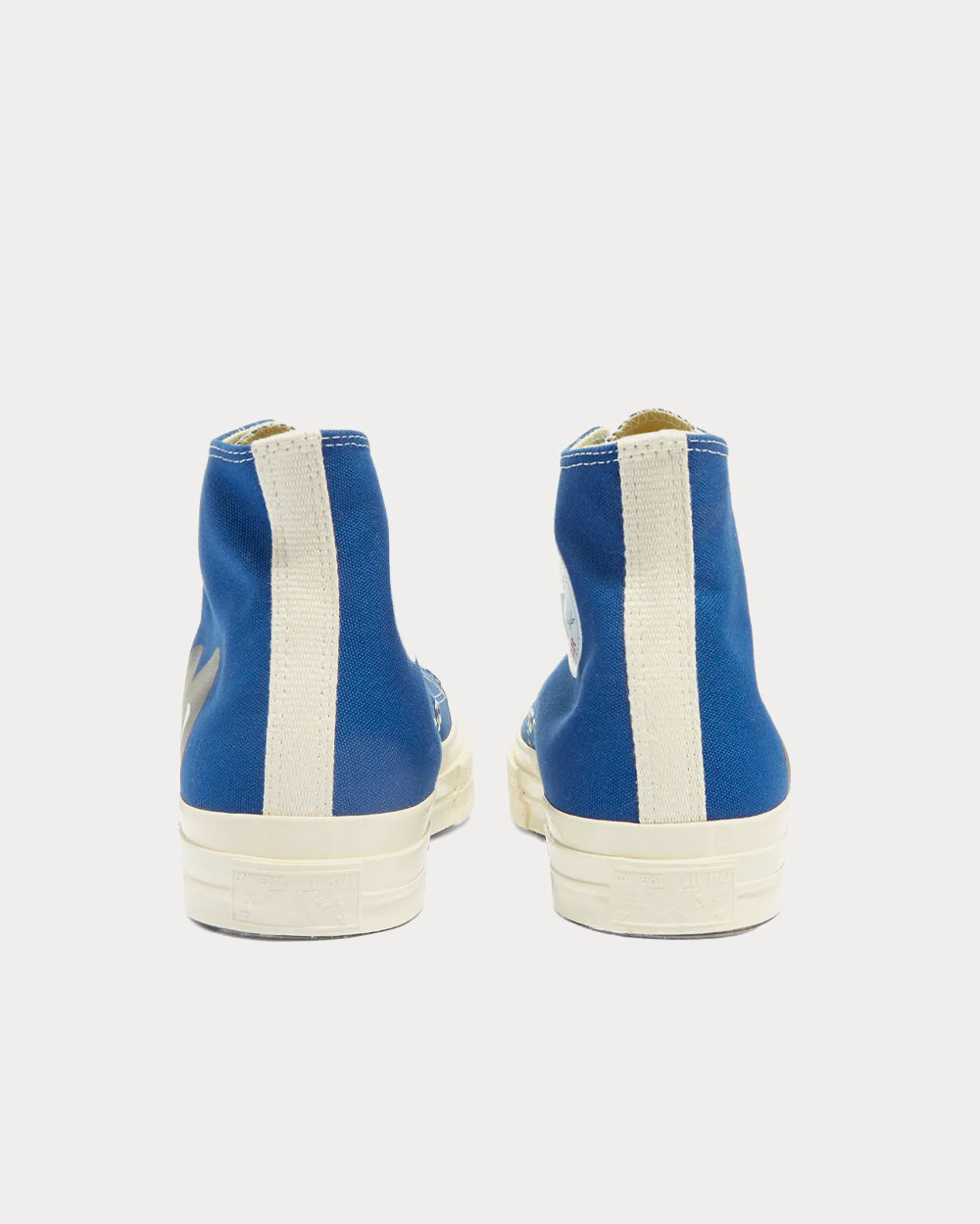 Converse x Comme des Garçons PLAY Chuck Taylor 1970s Blue High Top Sneakers - 3