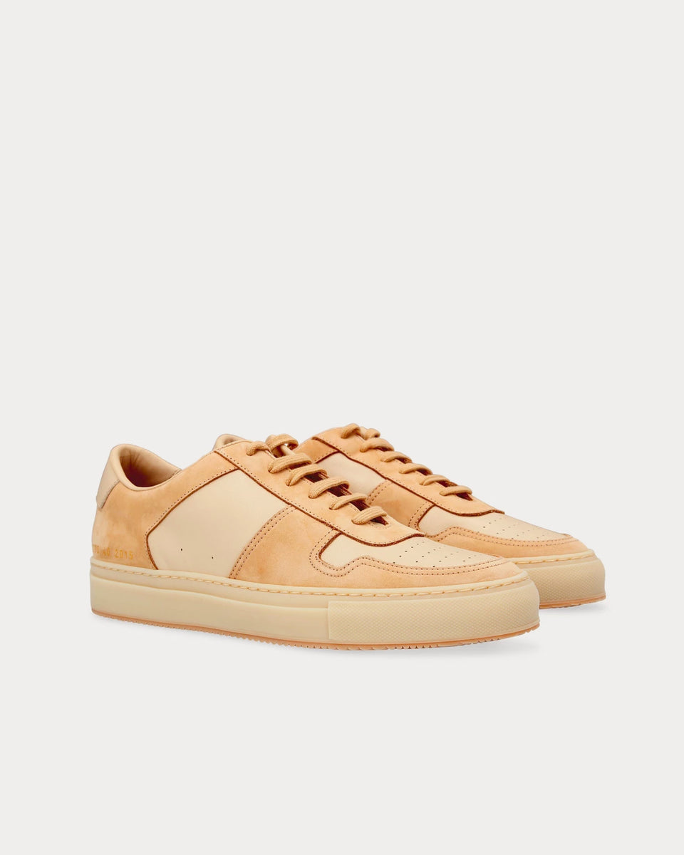 Common Projects Bball Nude Low Top Sneakers