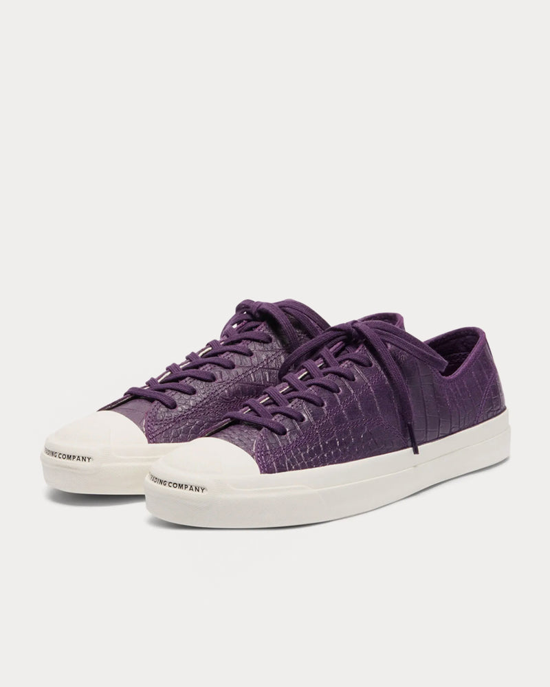 Converse x Pop Trading Company Jack Pursell Pro Ox Grand Purple Low Top Sneakers - 2